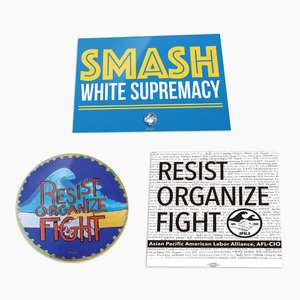 Resist Organize Fight Sticker Pack